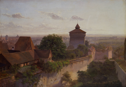 Heidenturm, Nuremberg (oil on canvas)