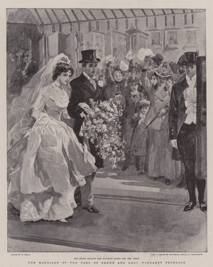 The Marriage of the Earl of Crewe and Lady Margaret Primrose (engraving)