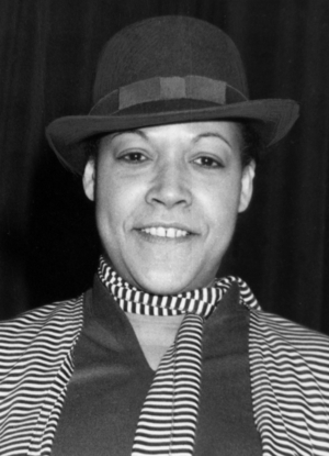 Opera Singer Christiane Eda Pierre, August 7, 1981 (b/w photo)