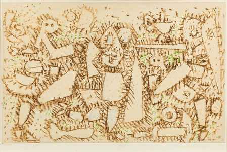 Fragile Mischievous, 1937. (pastel on paper mounted on card)