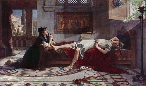 St Monica's Prayer (colour litho)