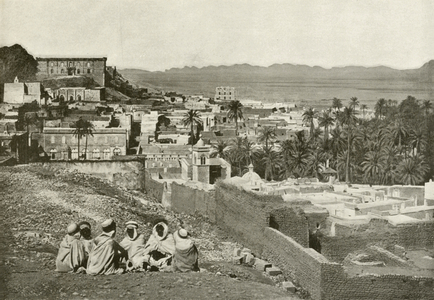 Laghouat, Vue generale (b/w photo)