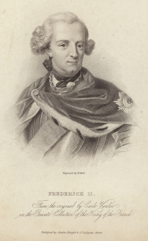 King Frederick II of Prussia (engraving)