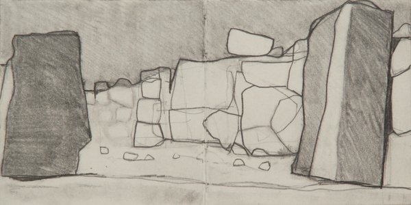 Tiryns drawing, 2008 (pencil on paper)
