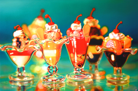 Sundae Parade, 2011 (oil on canvas)