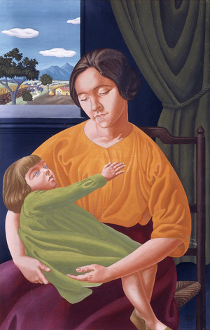 Maternity, 1919-1920 (oil on canvas)