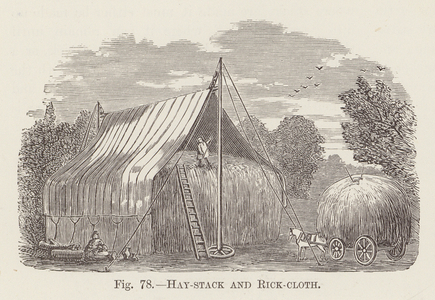 Hay-stack and Rick-cloth (engraving)