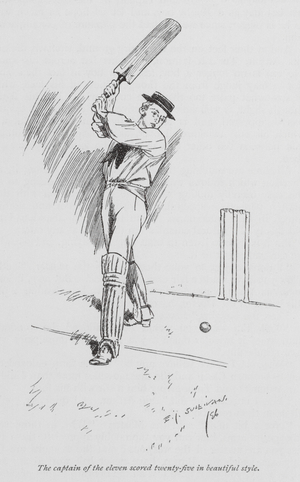 Illustration for Tom Brown's School-Days (litho)