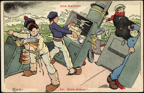 Artist Nos Marins, Étale dessus, Ship, Storm, Kitchen