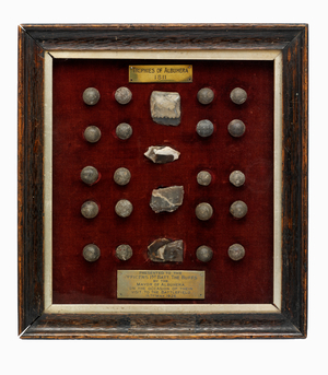 20 musket balls from the Battlefield of Albuera in 1811 (metal)