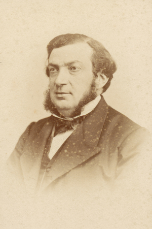 Portrait of Anselme Batbie, 19th century (photo)