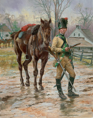 Lee's Legion Dragoon, 2005 (oil on canvas)