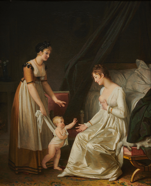 The Nursing Mother, 1804 (oil on canvas)