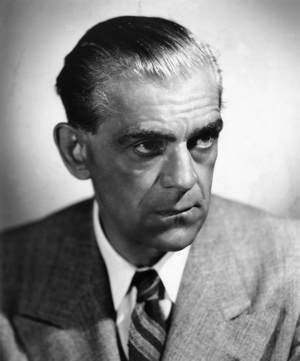 The Boogie Man will get you, Boris Karloff,  1942 (film still)