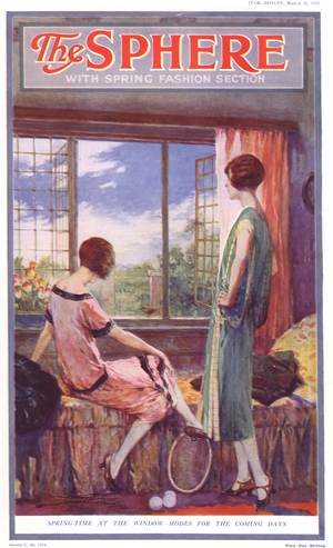 The Sphere Magazine Cover, UK, 1920s