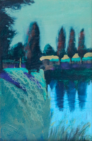 Nocturn, 2024 (acrylic on board)