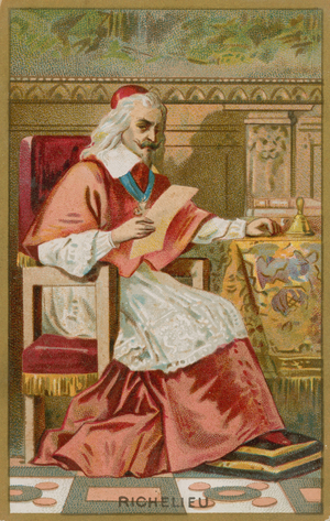 Cardinal Richelieu (chromolitho)