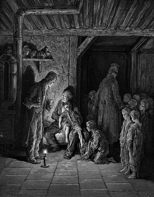 Victorian London homeless children