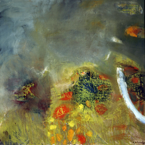 Shallow Pool (oil on canvas)