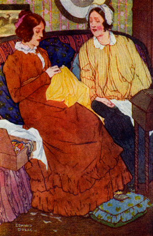 illustration for Shirley by Charlotte Bronte, 1922 (lithograph)