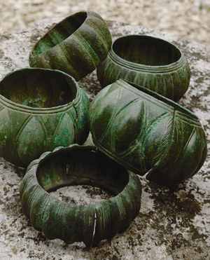 Bronze armlets from tombs in Burgundy (bronze)