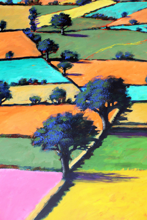 Burcome, 2019 (acrylic on board)