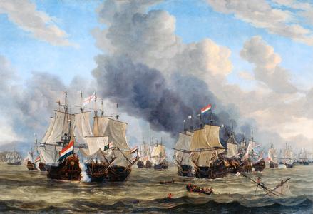 Maritime: The Battle of Livorno (14 march, 1653), by Reinier Nooms.