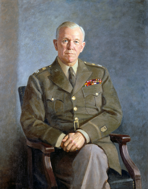 USA: General George C. Marshall (1880-1959), United States Secretary of State 1947-1949