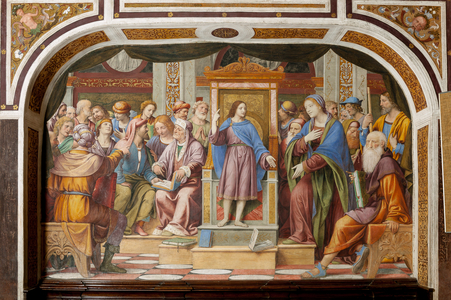 Jesus among the Doctors (fresco)