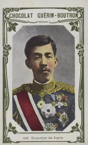 Empereur du Japon (coloured photo)