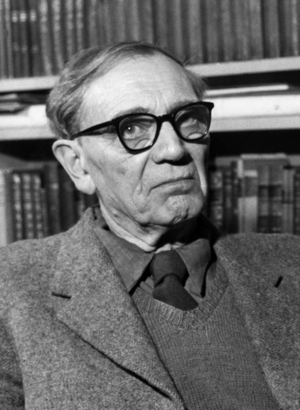 Oslo, 1958. Helge Krog. Author, journalist, translator and reviewer ..., 1958 (photo)