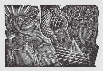 Life of Dostoevsky: Discovery of the People (woodcut)