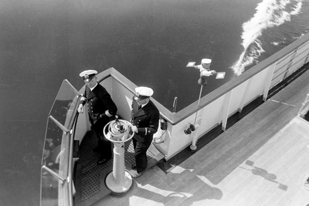 On board of the Kaiser, Naval Services East Prussia, 1934-1939