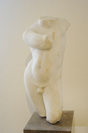 Statue, Funerary Eros, Second quarter of the 2th century A, D, Spain