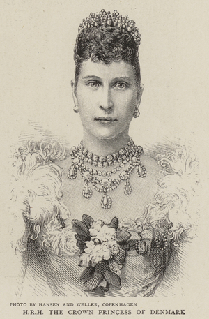 H R H the Crown Princess of Denmark (engraving)
