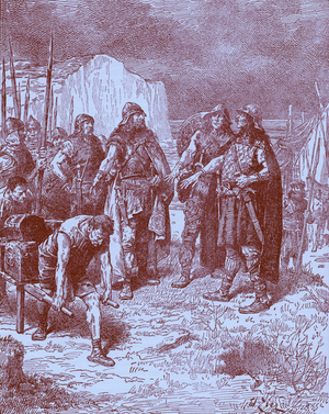 Hengist and Horsa 's treaty with Vortigern