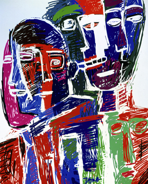 Man/Figures, 1998 (computer graphics)