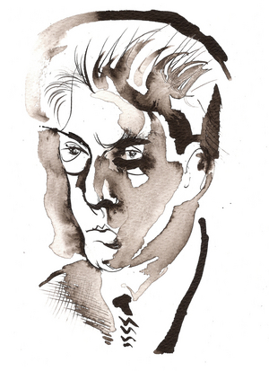 Luigi Dallapiccola, 2025 (ink)