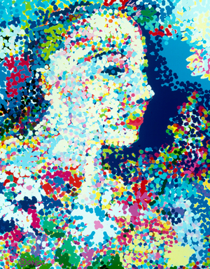 Portrait #11, 1992 (computer graphics)