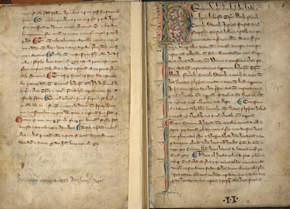 Add. 62534, ff.5v-6  Statutes of the Realm, Early 14th century