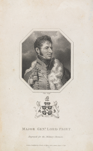 Major Genl. Lord Paget, 1811 (stipple engraving)