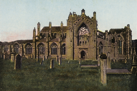 Melrose Abbey (colour photo)