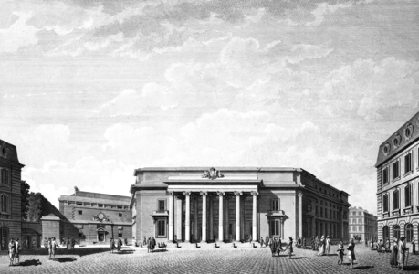 Law Courts, Caen, 1787 (engraving)