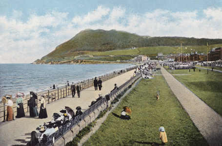 Ireland: Bray Head, County Wicklow (coloured photo)