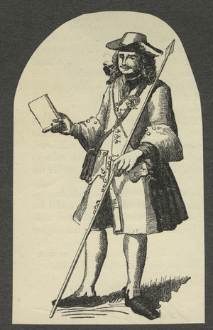 19th century Nuremberg post-runner