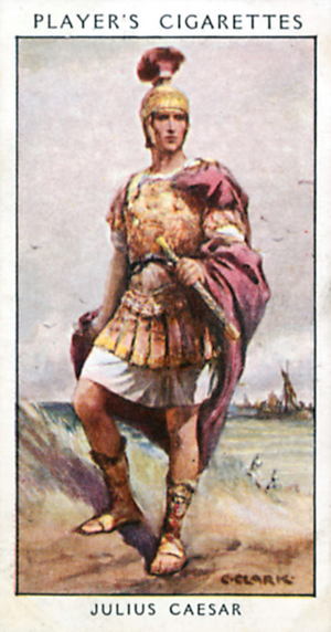 Julius Caesar (colour litho)