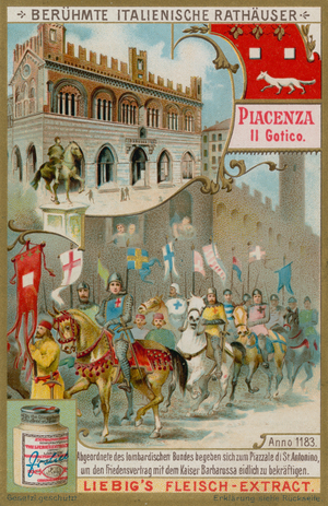 Il Gotico in Piacenza (chromolitho)