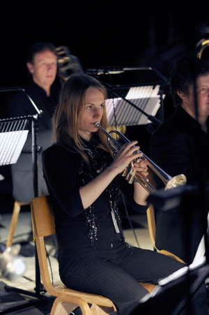 Cornet player