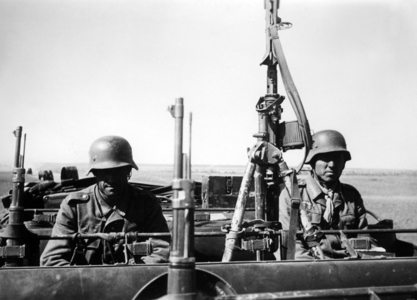 Motorized infantry on the advance in the Don steppe, 1942