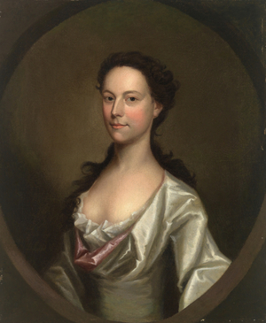 Portrait of a Young Woman, 18th century (oil on canvas)